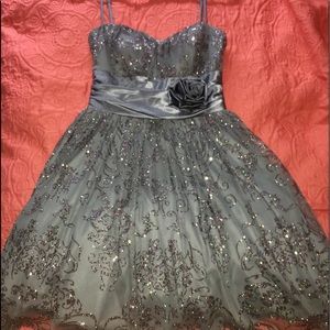 B.SMART ‘dusty blue’ dress